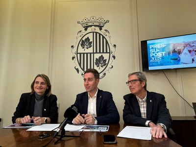 Carme Martínez, Jordi Masquef i Ramon Pastoret.