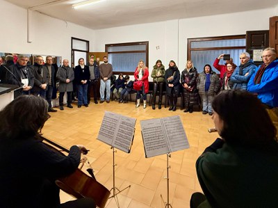 Acte institucional Llamborda Stolpersteine Faustino Molina