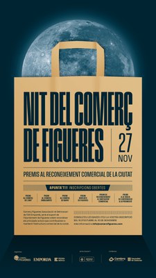 Cartell Nit del Comerç de Figueres 2025