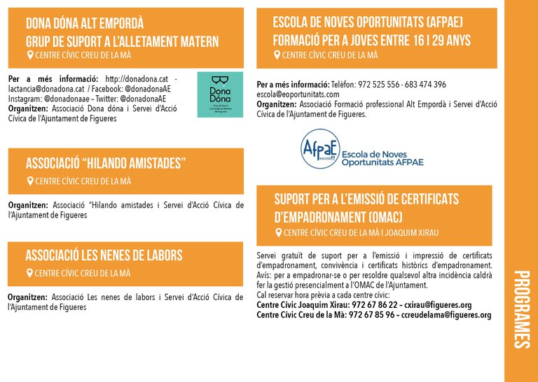 Programes socials 1