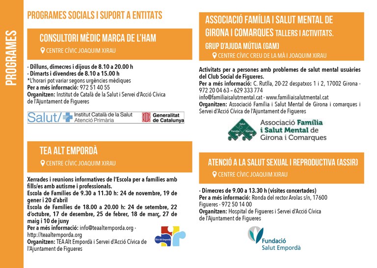 Programes socials 2