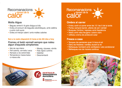 Recomanacions davant l'onada del calor (1)